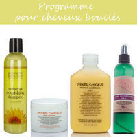 Programme cheveux boucl&eacute;s